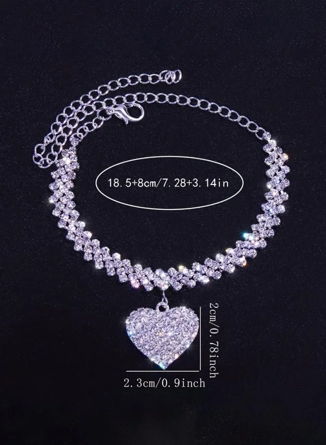 تايك تو خلخال مرصع بالراين